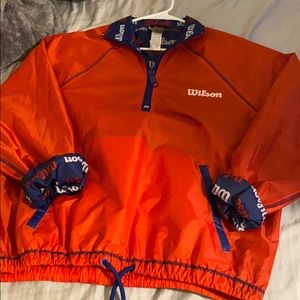 Wilson reversible quarter zip